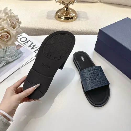 Replica Christian Dior Slippers For Men #1417770 $80.00 USD for Wholesale