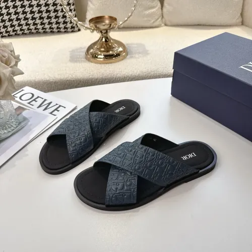 Wholesale Christian Dior Slippers For Men #1417773 $82.00 USD, Wholesale Quality Replica Christian Dior Slippers