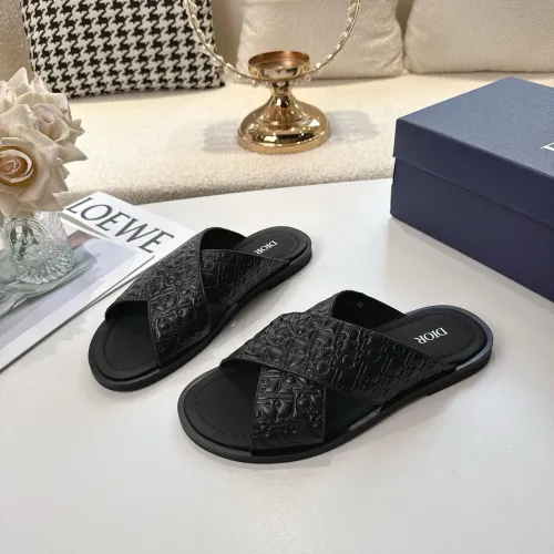Wholesale Christian Dior Slippers For Men #1417774 $82.00 USD, Wholesale Quality Replica Christian Dior Slippers