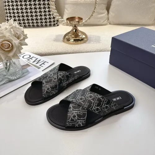 Wholesale Christian Dior Slippers For Men #1417776 $85.00 USD, Wholesale Quality Replica Christian Dior Slippers