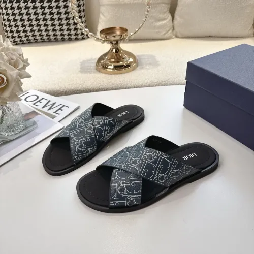 Wholesale Christian Dior Slippers For Men #1417777 $85.00 USD, Wholesale Quality Replica Christian Dior Slippers