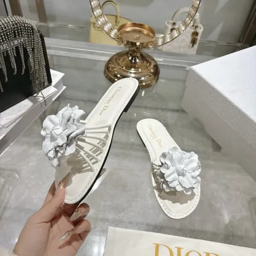 Replica Christian Dior Slippers For Women #1417782 $102.00 USD for Wholesale