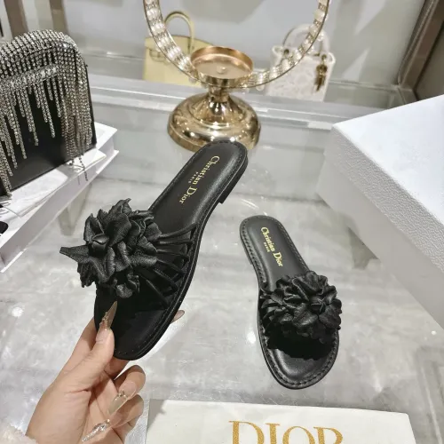 Replica Christian Dior Slippers For Women #1417784 $102.00 USD for Wholesale