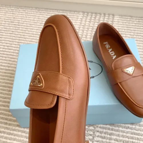 Replica Prada Leather Shoes For Men #1417856 $105.00 USD for Wholesale