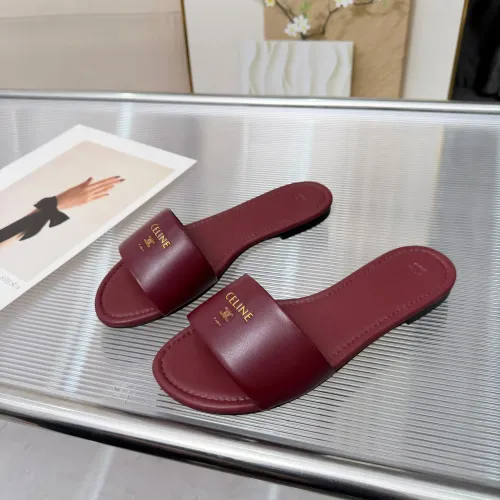 Wholesale Celine Slippers For Women #1417872 $85.00 USD, Wholesale Quality Replica Celine Slippers