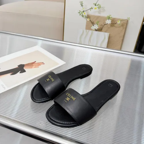 Wholesale Celine Slippers For Women #1417873 $85.00 USD, Wholesale Quality Replica Celine Slippers