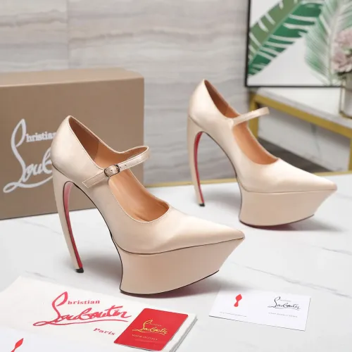 Wholesale Christian Louboutin High-heeled shoes For Women #1417932 $128.00 USD, Wholesale Quality Replica Christian Louboutin High-heeled shoes