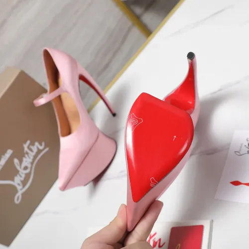 Replica Christian Louboutin High-heeled shoes For Women #1417933 $128.00 USD for Wholesale