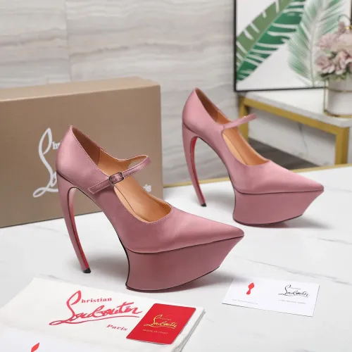 Wholesale Christian Louboutin High-heeled shoes For Women #1417934 $128.00 USD, Wholesale Quality Replica Christian Louboutin High-heeled shoes