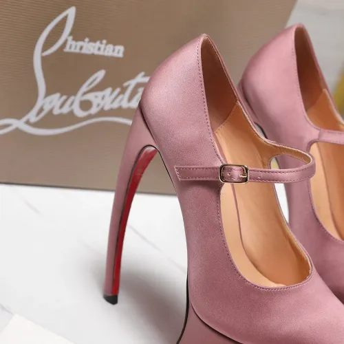 Replica Christian Louboutin High-heeled shoes For Women #1417934 $128.00 USD for Wholesale