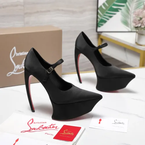 Wholesale Christian Louboutin High-heeled shoes For Women #1417936 $128.00 USD, Wholesale Quality Replica Christian Louboutin High-heeled shoes