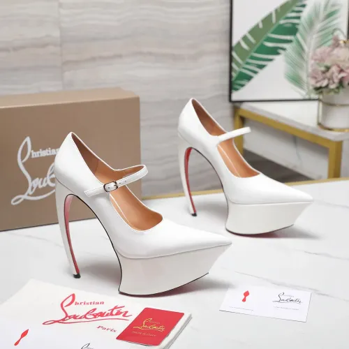 Wholesale Christian Louboutin High-heeled shoes For Women #1417939 $128.00 USD, Wholesale Quality Replica Christian Louboutin High-heeled shoes