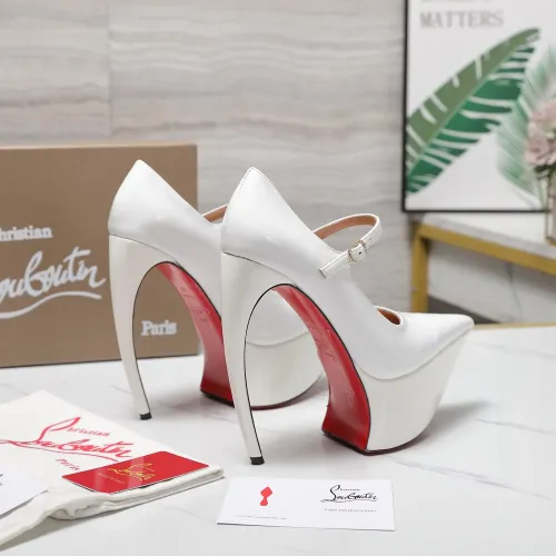 Replica Christian Louboutin High-heeled shoes For Women #1417939 $128.00 USD for Wholesale