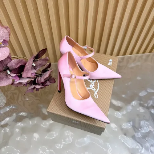 Replica Christian Louboutin High-heeled shoes For Women #1417942 $115.00 USD for Wholesale