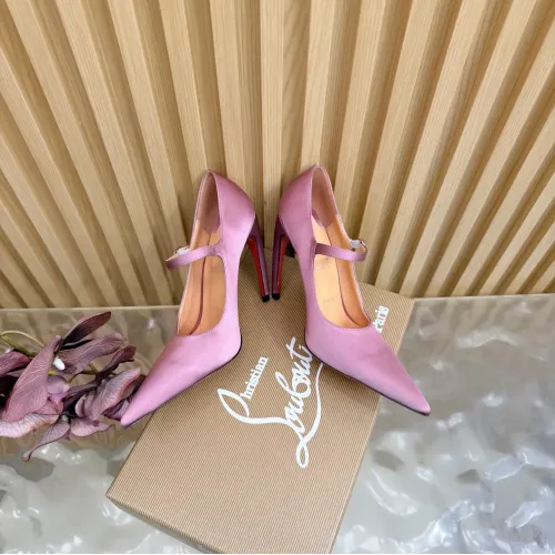 Replica Christian Louboutin High-heeled shoes For Women #1417943 $115.00 USD for Wholesale