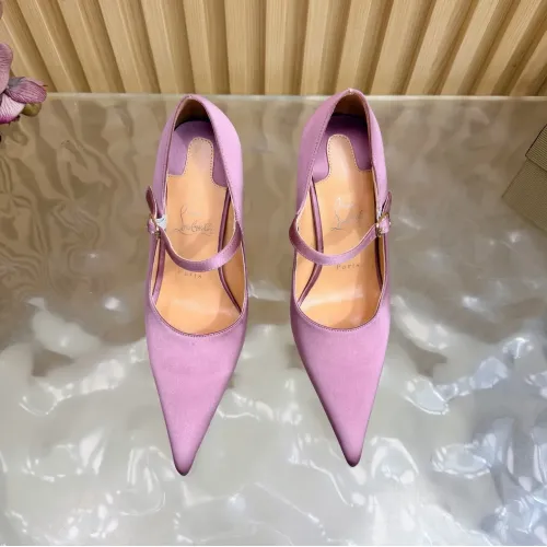 Replica Christian Louboutin High-heeled shoes For Women #1417943 $115.00 USD for Wholesale