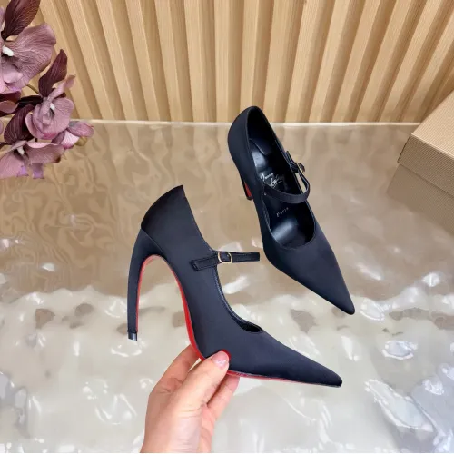 Wholesale Christian Louboutin High-heeled shoes For Women #1417945 $115.00 USD, Wholesale Quality Replica Christian Louboutin High-heeled shoes