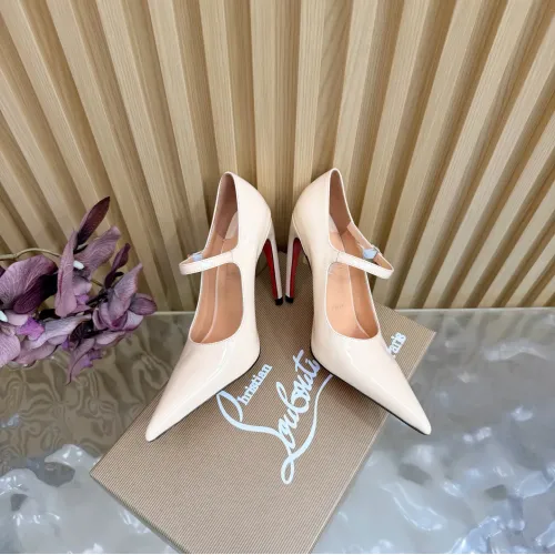 Replica Christian Louboutin High-heeled shoes For Women #1417947 $115.00 USD for Wholesale