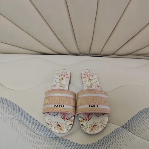 Replica Christian Dior Slippers For Women #1417976 $68.00 USD for Wholesale
