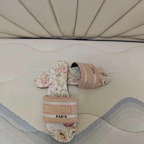 Replica Christian Dior Slippers For Women #1417976 $68.00 USD for Wholesale