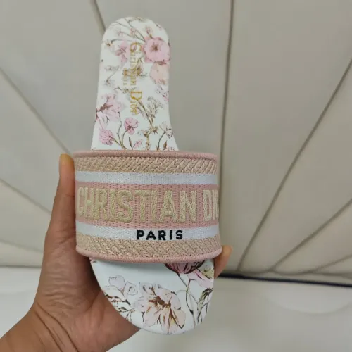 Replica Christian Dior Slippers For Women #1417976 $68.00 USD for Wholesale