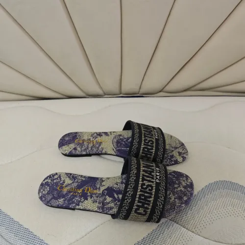 Replica Christian Dior Slippers For Women #1417985 $68.00 USD for Wholesale
