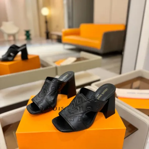 Wholesale Louis Vuitton Slippers For Women #1418018 $115.00 USD, Wholesale Quality Replica Louis Vuitton Slippers