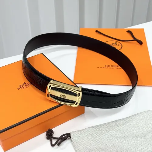 Replica Hermes AAA Quality Belts In 3.8cm For Men #1418045 $52.00 USD for Wholesale
