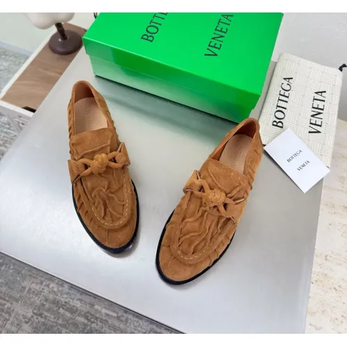 Wholesale Bottega Veneta BV Leather Shoes For Women #1418062 $140.00 USD, Wholesale Quality Replica Bottega Veneta BV Leather Shoes