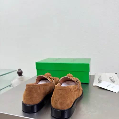 Replica Bottega Veneta BV Leather Shoes For Women #1418062 $140.00 USD for Wholesale