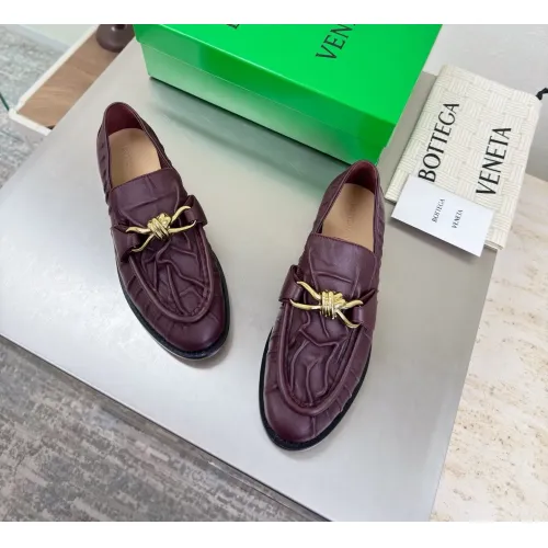 Wholesale Bottega Veneta BV Leather Shoes For Women #1418065 $140.00 USD, Wholesale Quality Replica Bottega Veneta BV Leather Shoes