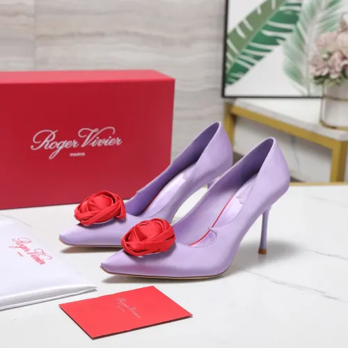 Wholesale Roger Vivier High-Heeled Shoes For Women #1418112 $115.00 USD, Wholesale Quality Replica Roger Vivier High-Heeled Shoes