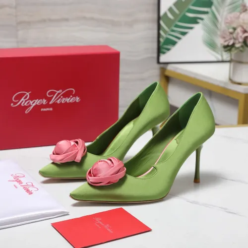 Wholesale Roger Vivier High-Heeled Shoes For Women #1418113 $115.00 USD, Wholesale Quality Replica Roger Vivier High-Heeled Shoes