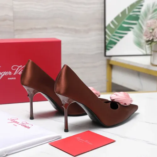 Replica Roger Vivier High-Heeled Shoes For Women #1418114 $115.00 USD for Wholesale