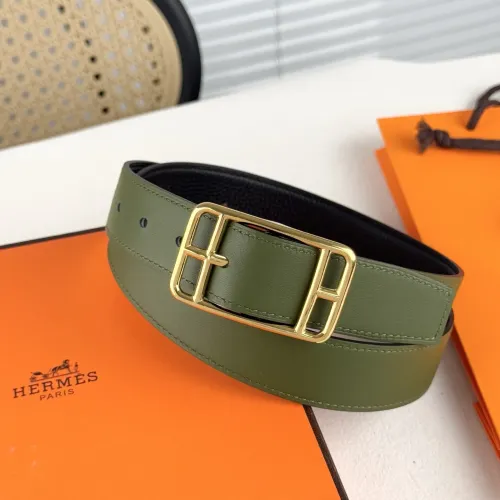Replica Hermes AAA Quality Belts In 3.5cm For Unisex #1418170 $72.00 USD for Wholesale