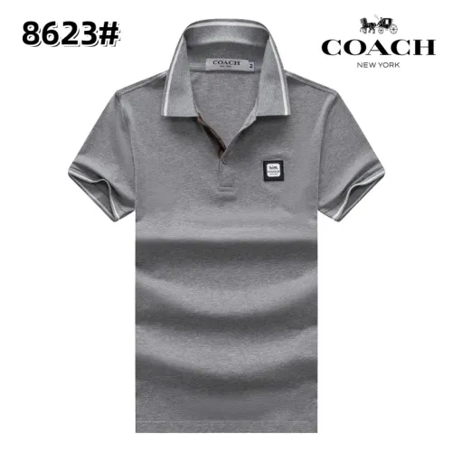 Wholesale Coach T-Shirts Short Sleeved For Men #1418177 $25.00 USD, Wholesale Quality Replica Coach T-Shirts