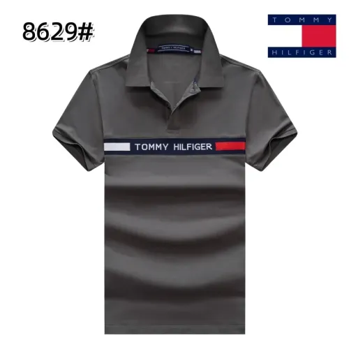 Wholesale Tommy Hilfiger TH T-Shirts Short Sleeved For Men #1418185 $25.00 USD, Wholesale Quality Replica Tommy Hilfiger TH T-Shirts