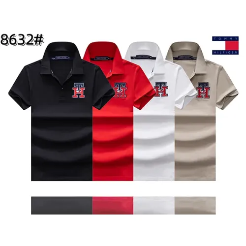 Replica Tommy Hilfiger TH T-Shirts Short Sleeved For Men #1418188 $25.00 USD for Wholesale