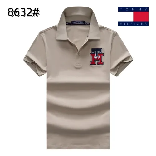 Wholesale Tommy Hilfiger TH T-Shirts Short Sleeved For Men #1418190 $25.00 USD, Wholesale Quality Replica Tommy Hilfiger TH T-Shirts