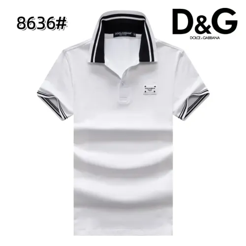 Wholesale Dolce &amp; Gabbana D&amp;G T-Shirts Short Sleeved For Men #1418201 $25.00 USD, Wholesale Quality Replica Dolce &amp; Gabbana D&amp;G T-Shirts