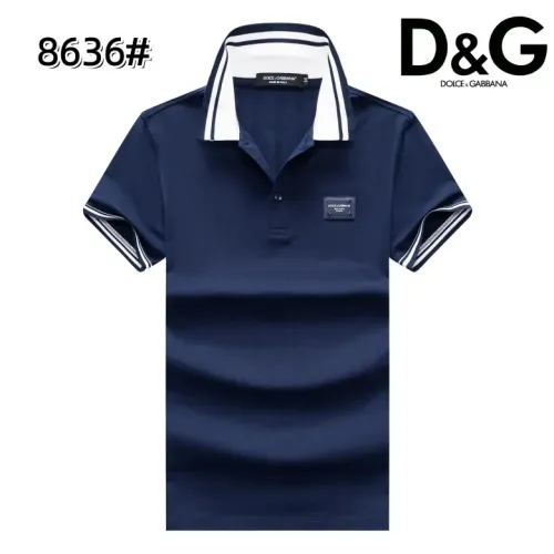 Wholesale Dolce &amp; Gabbana D&amp;G T-Shirts Short Sleeved For Men #1418203 $25.00 USD, Wholesale Quality Replica Dolce &amp; Gabbana D&amp;G T-Shirts