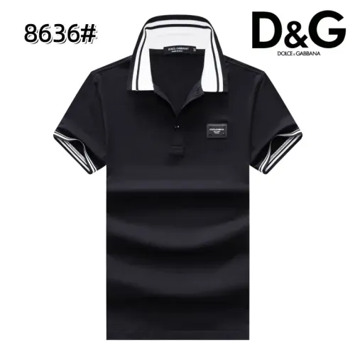 Wholesale Dolce &amp; Gabbana D&amp;G T-Shirts Short Sleeved For Men #1418204 $25.00 USD, Wholesale Quality Replica Dolce &amp; Gabbana D&amp;G T-Shirts