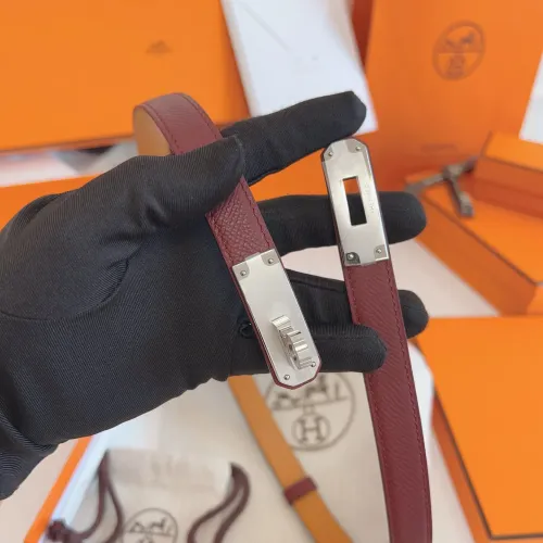 Wholesale Hermes AAA Quality Belts In 1.8cm For Women #1418228 $52.00 USD, Wholesale Quality Replica Hermes AAA Quality Belts