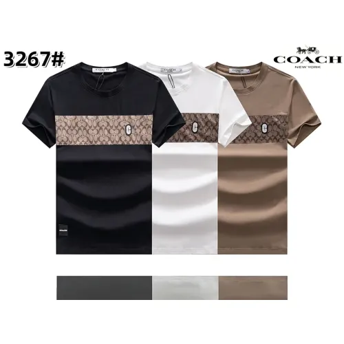 Replica Coach T-Shirts Short Sleeved For Men #1418230 $27.00 USD for Wholesale