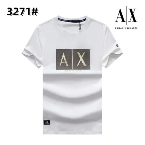 Wholesale Armani T-Shirts Short Sleeved For Men #1418244 $27.00 USD, Wholesale Quality Replica Armani T-Shirts