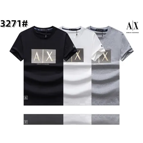 Replica Armani T-Shirts Short Sleeved For Men #1418246 $27.00 USD for Wholesale