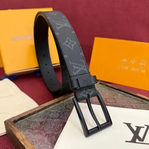 Replica Louis Vuitton AAA Quality Belts In 3.5cm For Men #1418286 $56.00 USD for Wholesale