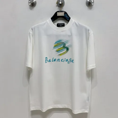 Wholesale Balenciaga T-Shirts Short Sleeved For Men #1418287 $68.00 USD, Wholesale Quality Replica Balenciaga T-Shirts
