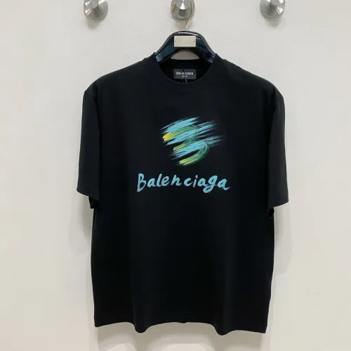 Wholesale Balenciaga T-Shirts Short Sleeved For Men #1418288 $68.00 USD, Wholesale Quality Replica Balenciaga T-Shirts