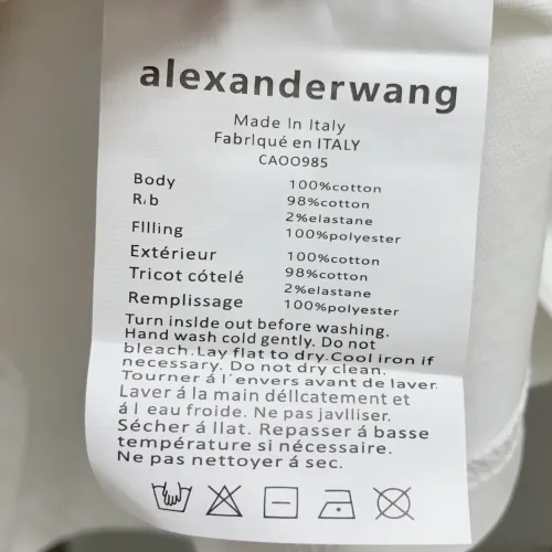 Replica Alexander Wang T-Shirts Short Sleeved For Men #1418316 $60.00 USD for Wholesale